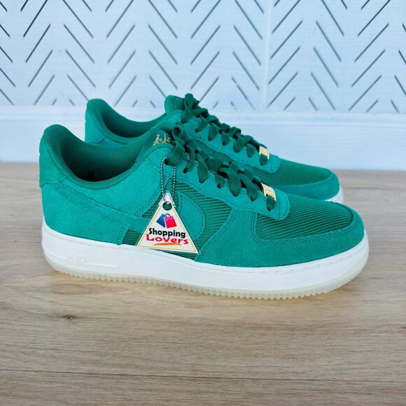 ⭐Nike Air Force 1 '07 LV8 Low Size 7 Men's Shoes Sneakers Green Ivory FZ5222-300 - Picture 1 of 10